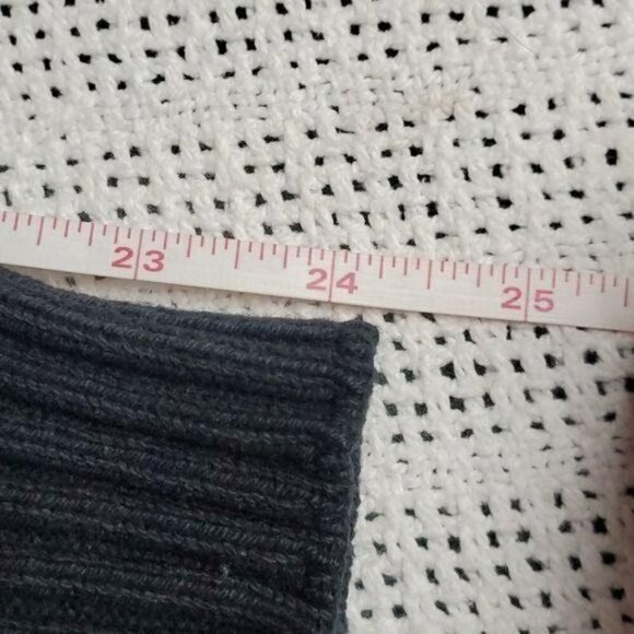 Dickies 1/4 Zip Logo Mock Neck Black Sz. XL Sweater - Picture 5 of 6